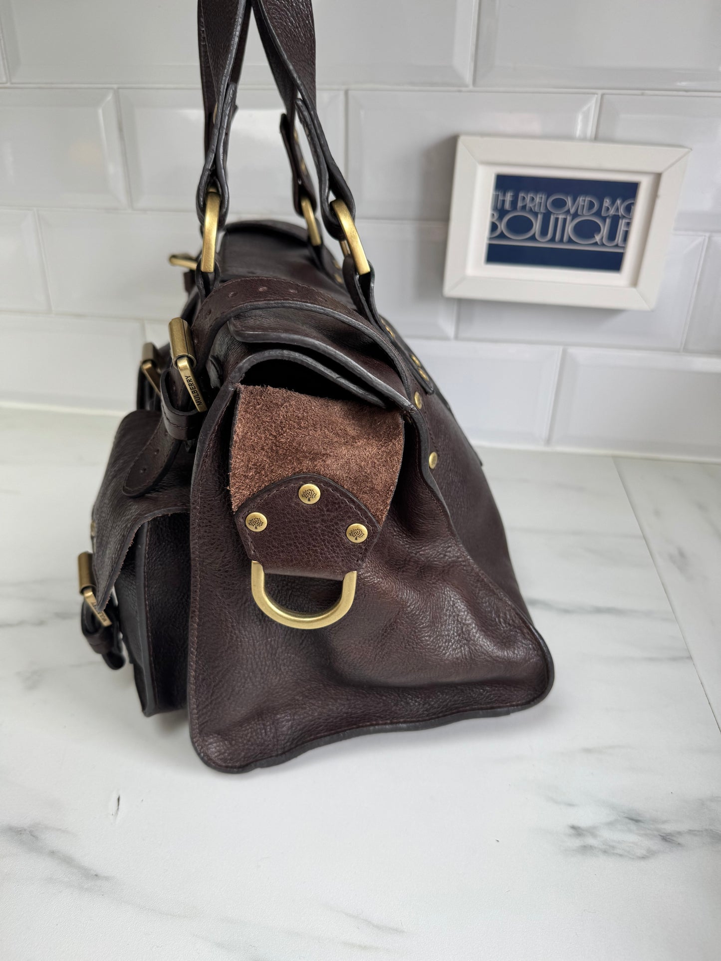 Mulberry Roxanne - Chocolate Brown