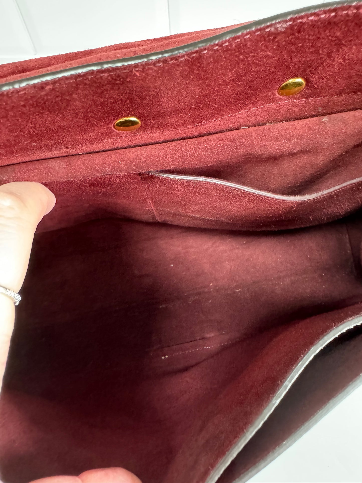 Mulberry Chiltern Satchel - Oxblood