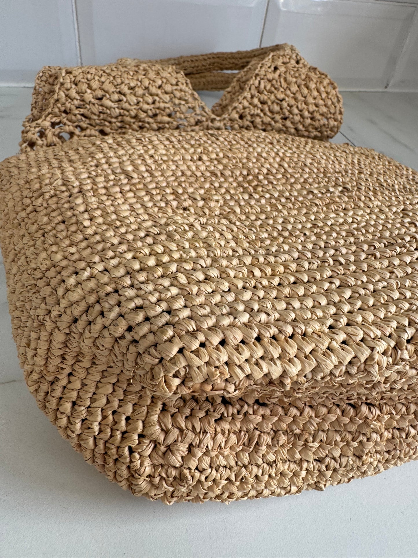 Stella McCartney Rafia Bag - Beige