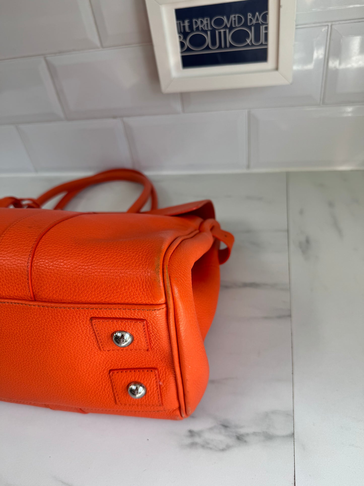 Mulberry Heritage Bayswater - Mandarin Orange