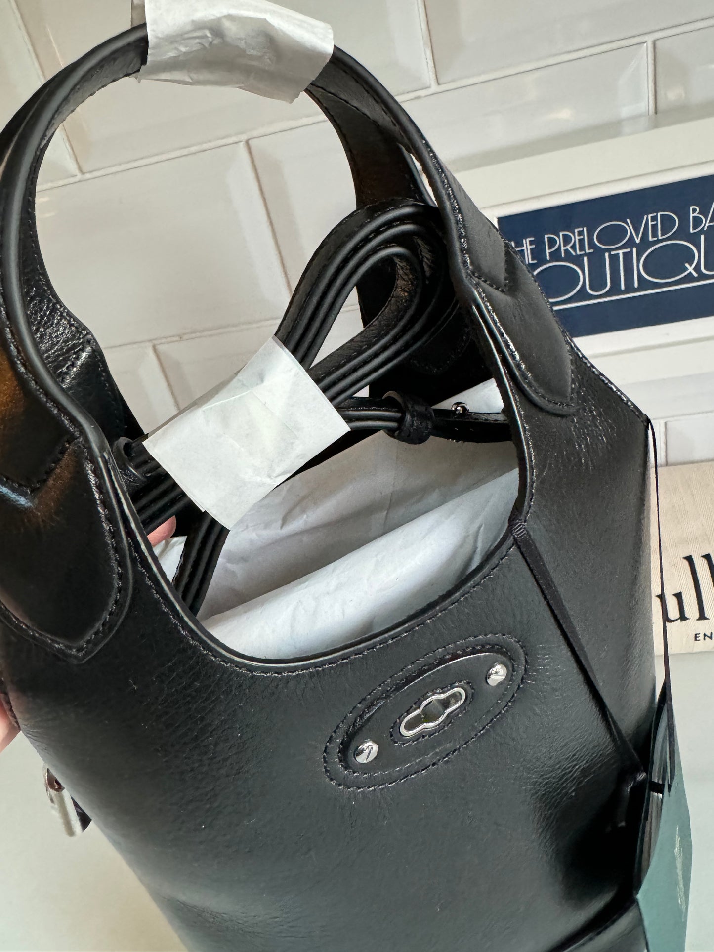 Mulberry Small Lily Tote - Black