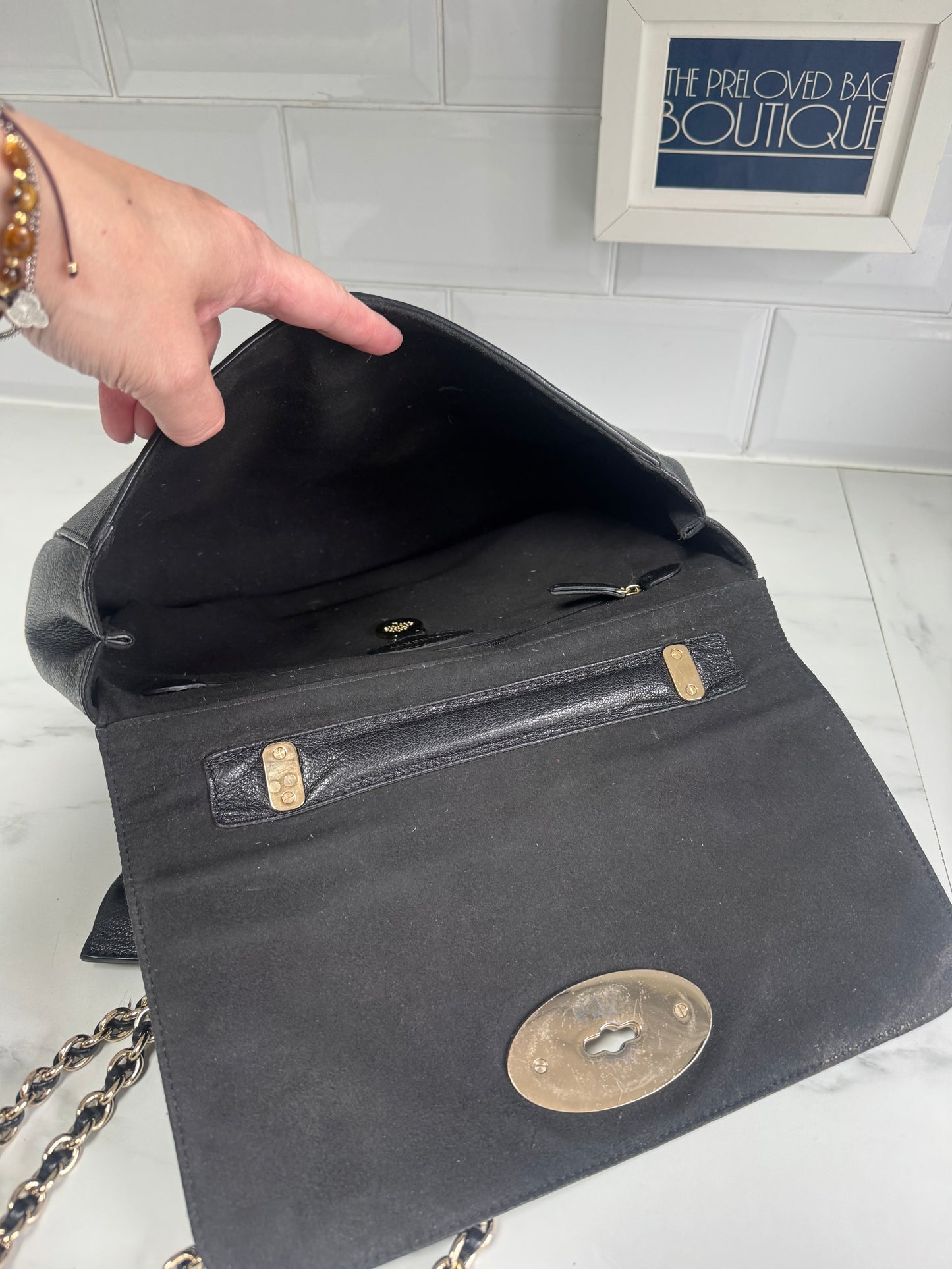 Mulberry Medium Lily - Black