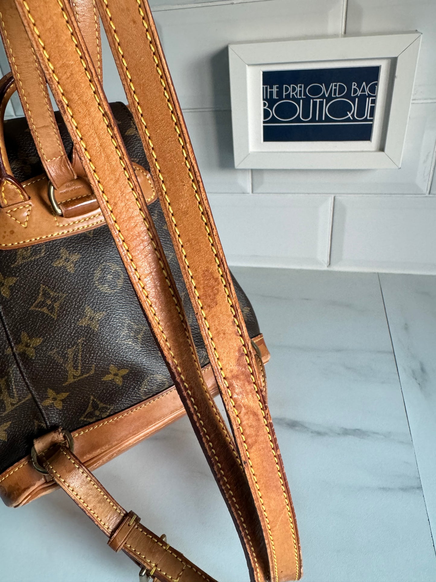 Louis Vuitton Vintage Montsouris Mini Backpack - Monogram