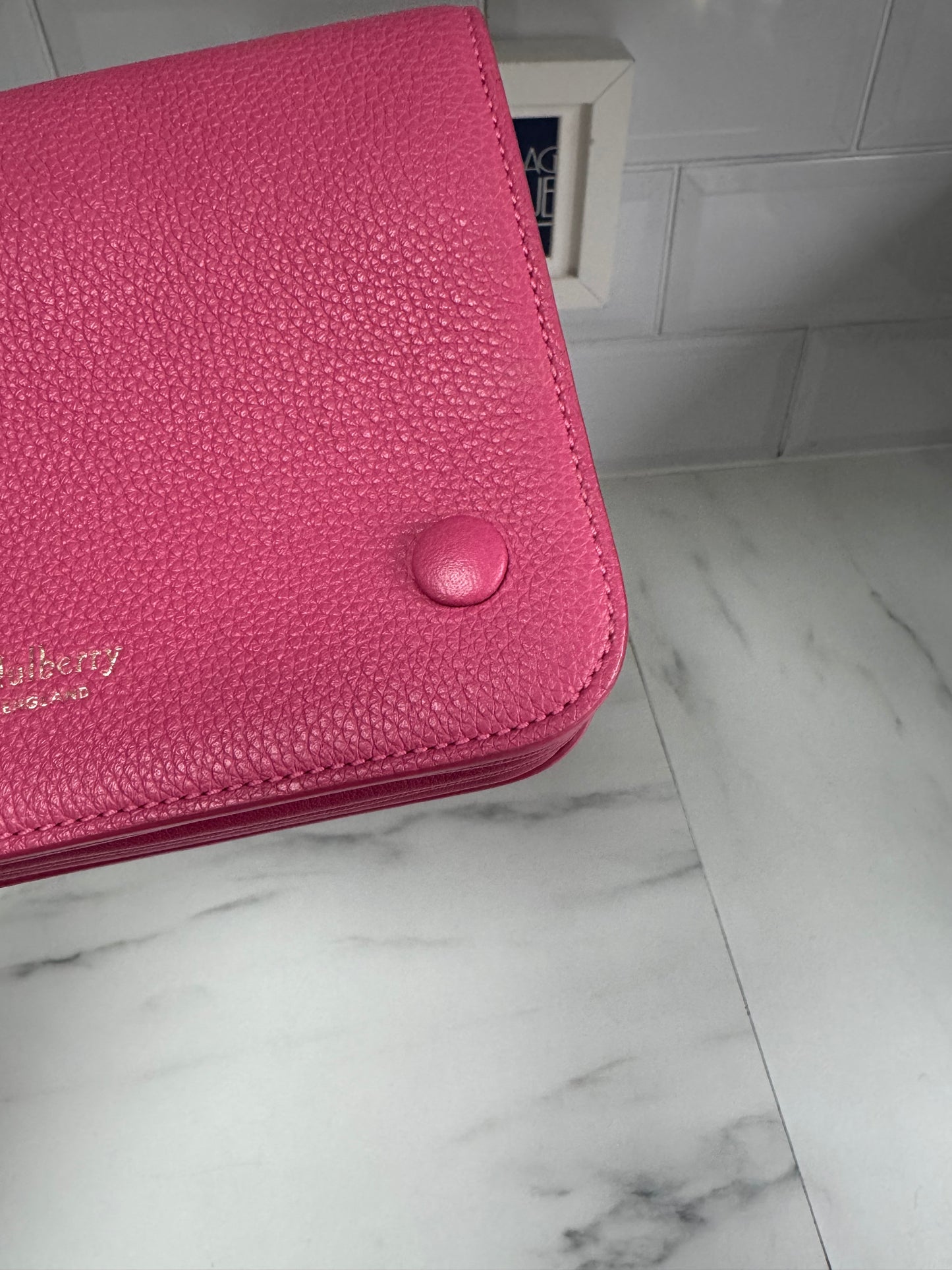 Mulberry Small Clifton - Candy Pink (no long strap)
