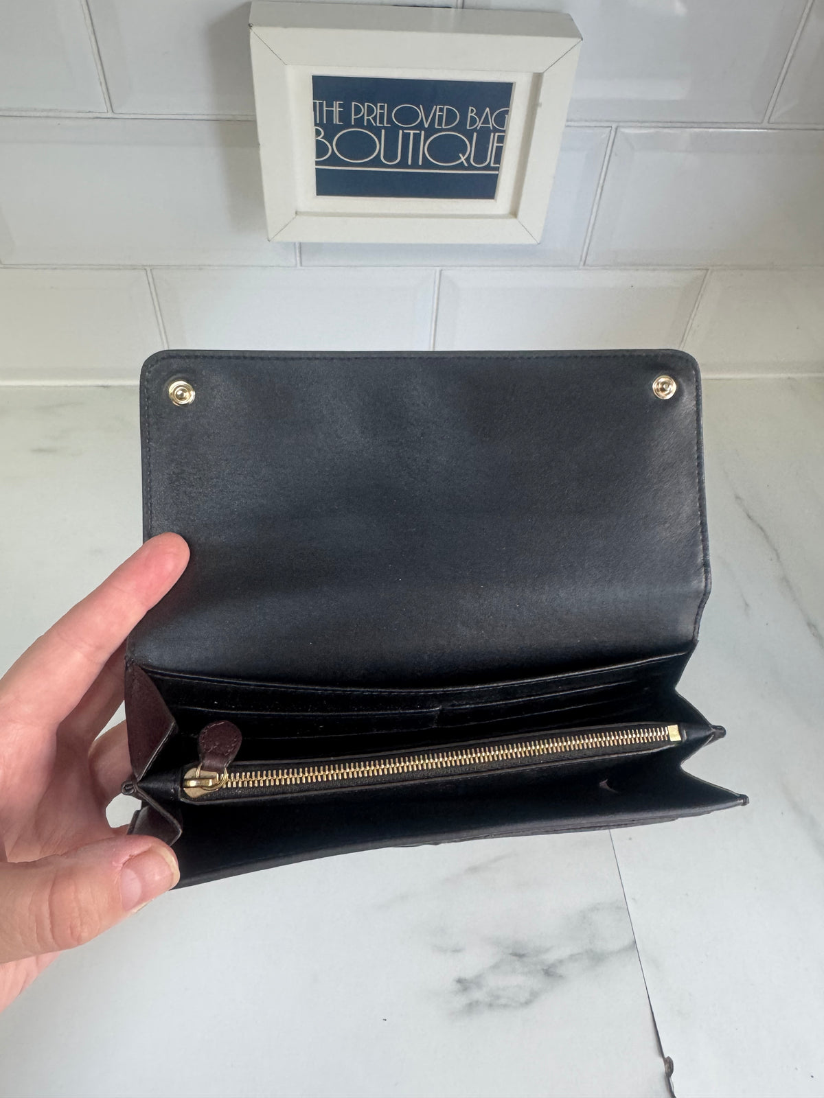 Mulberry Continental Plaque Wallet - Oxblood