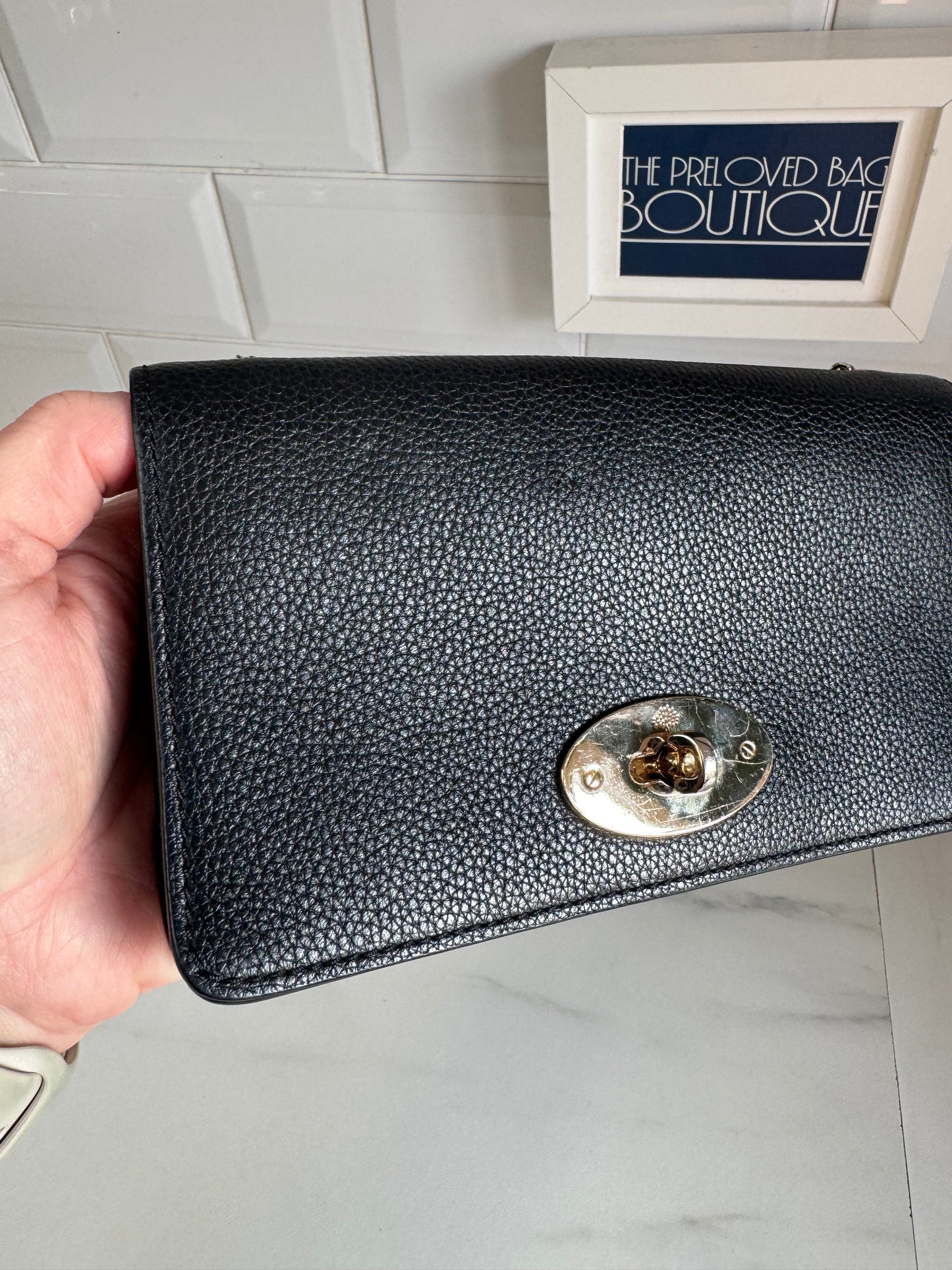 Mulberry Bayswater Clutch - Black