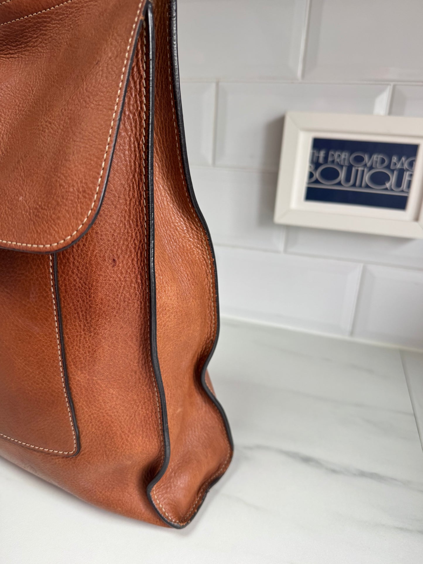 Mulberry Large Antony/Messenger -Oak