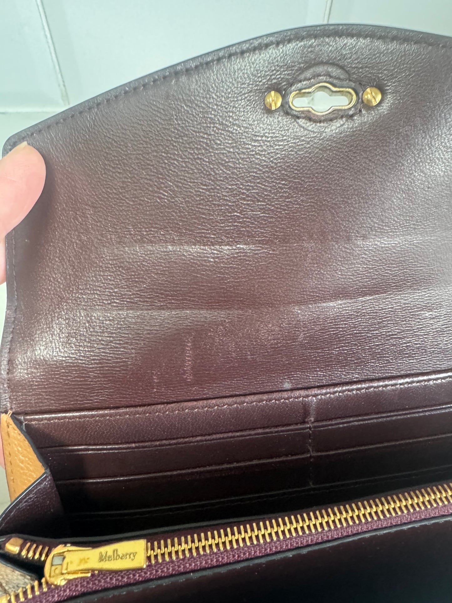 Mulberry Darley Wallet - Deer Brown