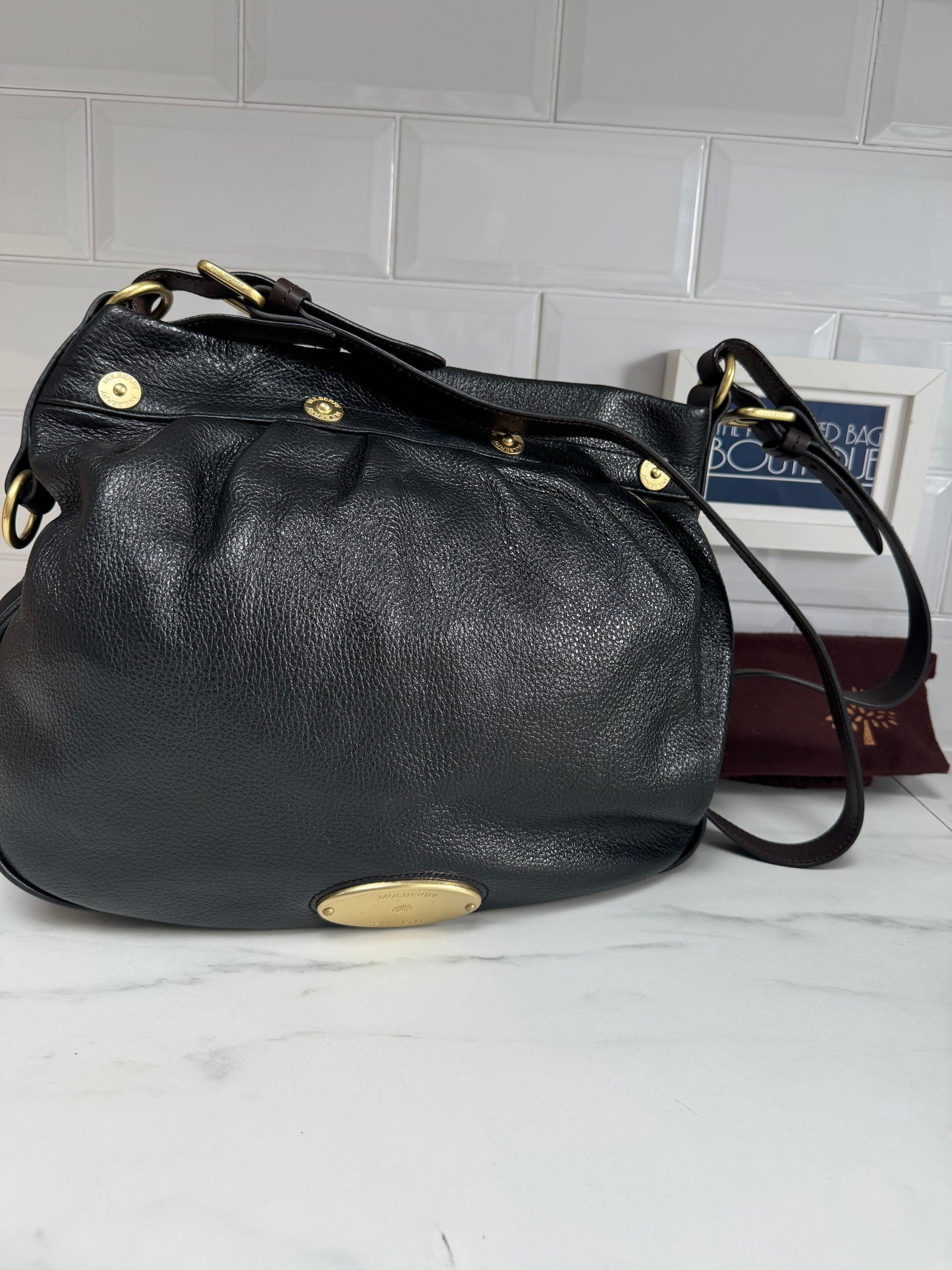 Mulberry Mitzy Messenger - Black