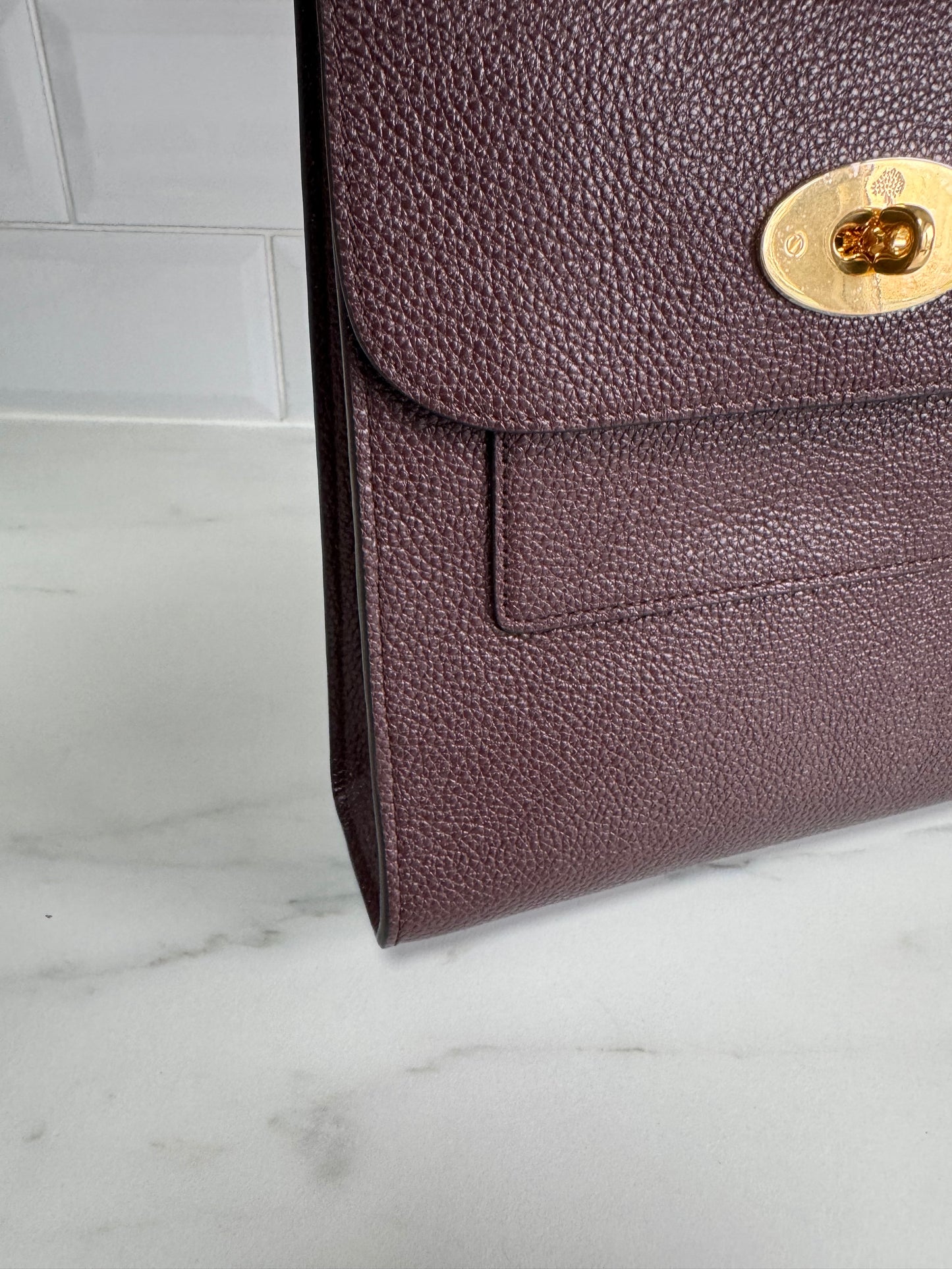 Mulberry Small Antony - Oxblood