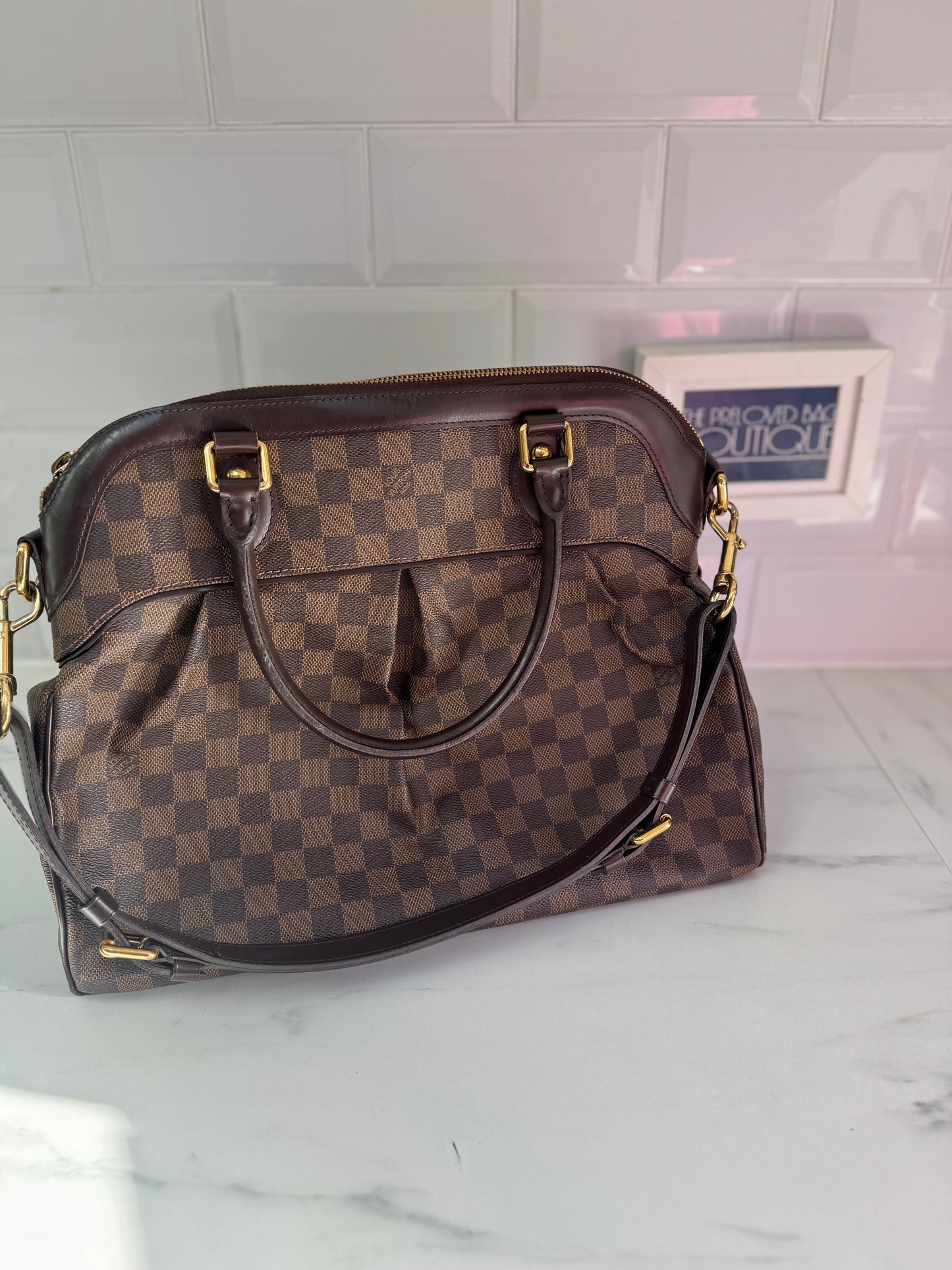 Louis Vuitton Trevi GM - Damier Ebene Brown