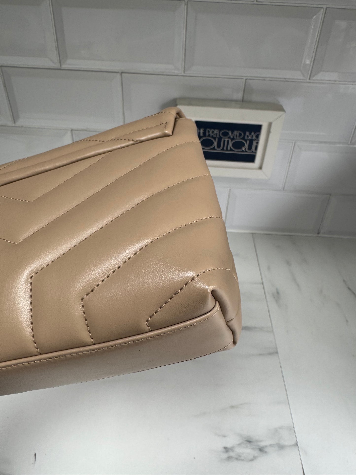 Saint Laurent Toy Lou Lou - Dark Beige
