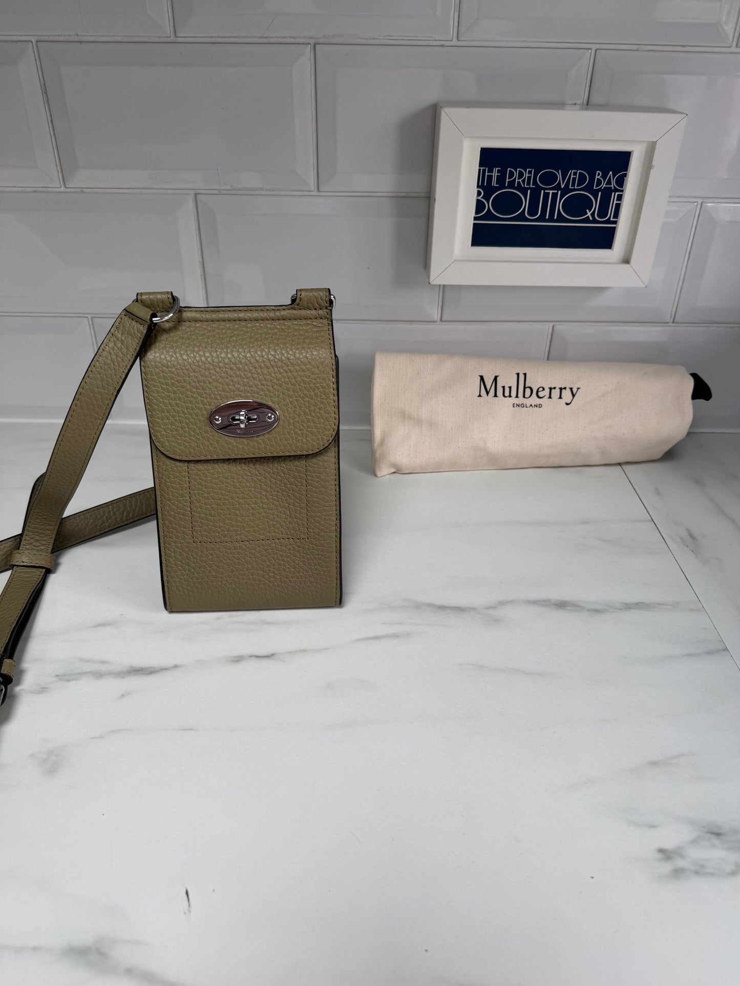 Mulberry Mini Antony - Summer Khaki