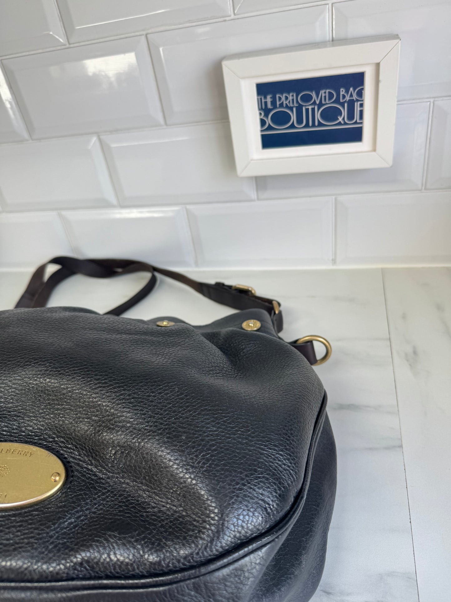 Mulberry Mitzy Messenger (2) - Black
