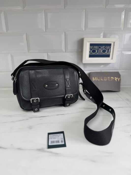 Mulberry Small Heritage Messenger - Black