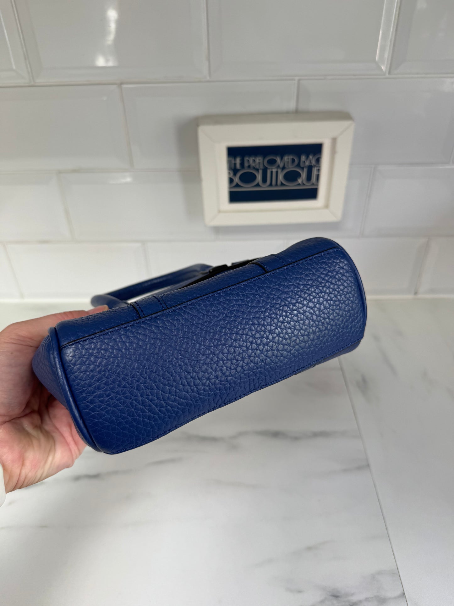 Mulberry Mini Bayswater - Pigment Blue
