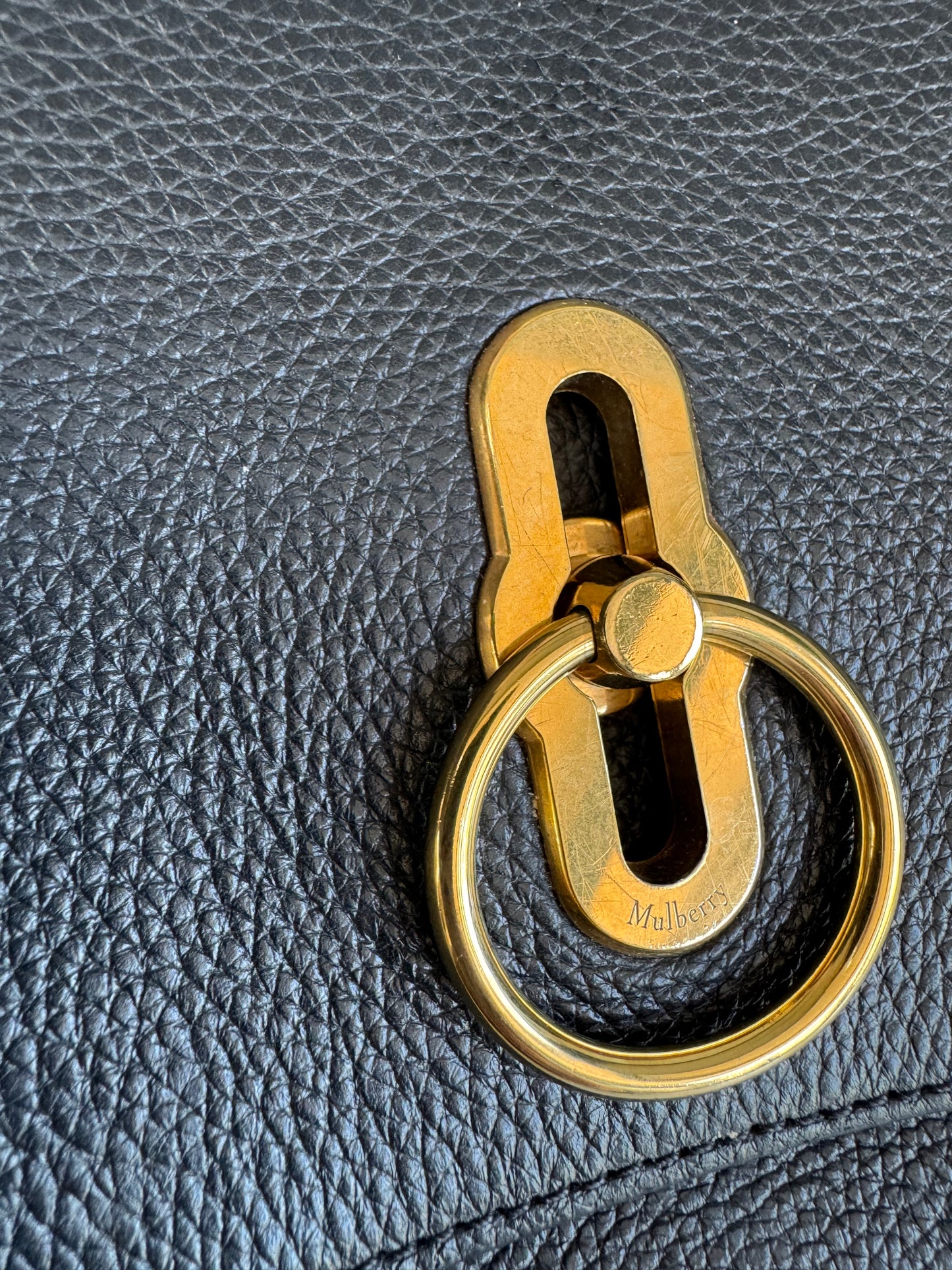 Mulberry Large Amberley - Black