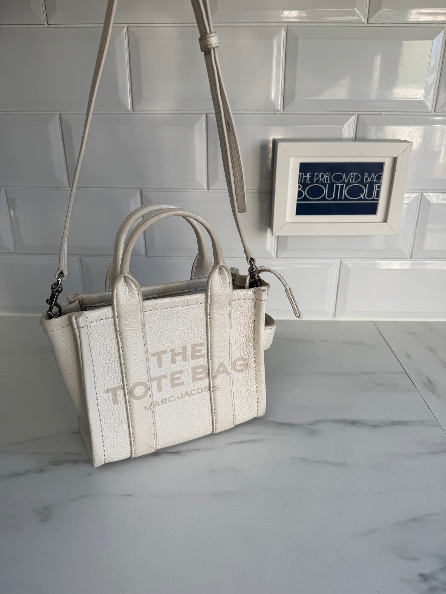 Marc Jacobs Micro Tote Bag - White