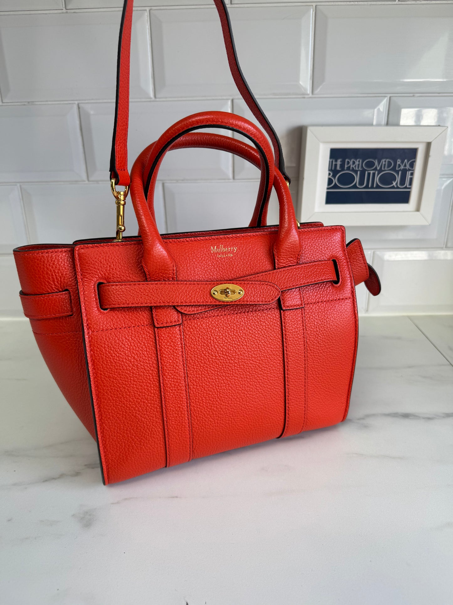 Mulberry small Zipped Bayswater