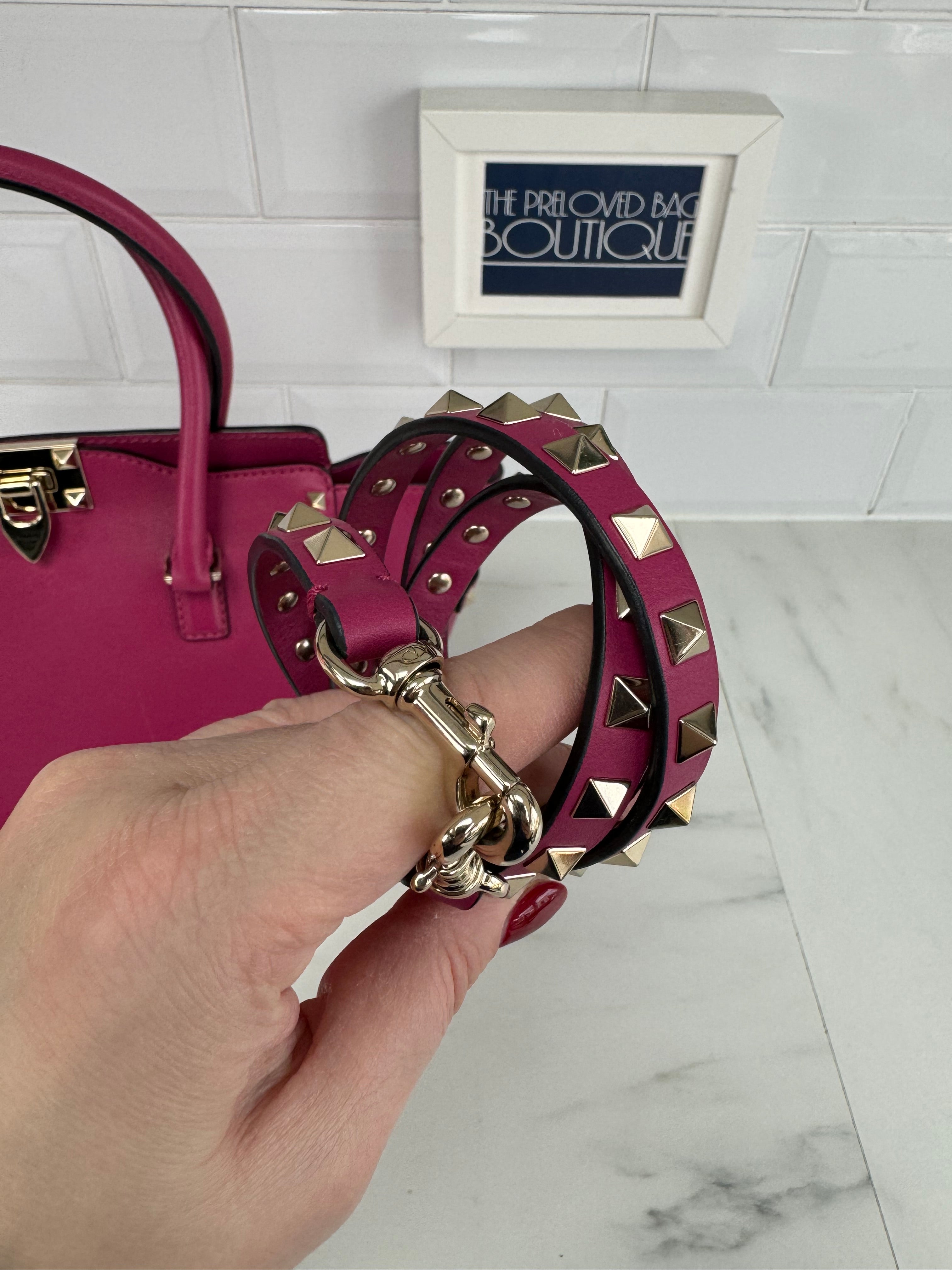 Valentino magenta discount bag