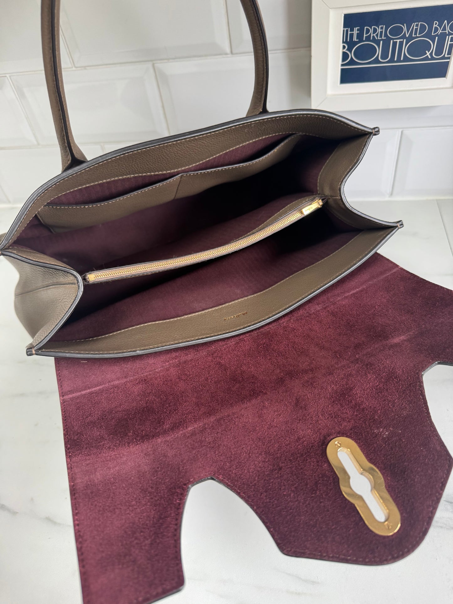 Mulberry Large Seaton - Clay
