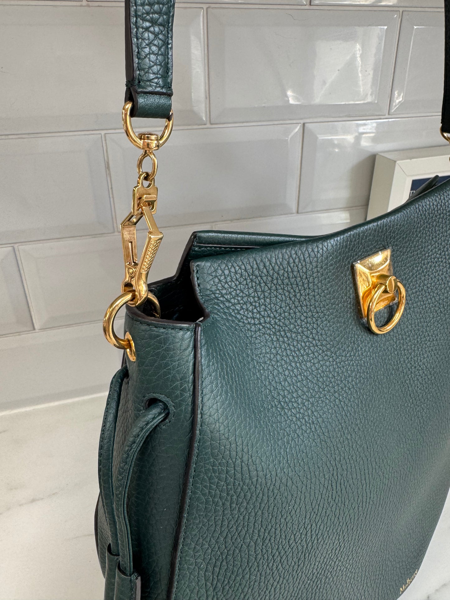 Mulberry Iris Hobo - Mulberry Green