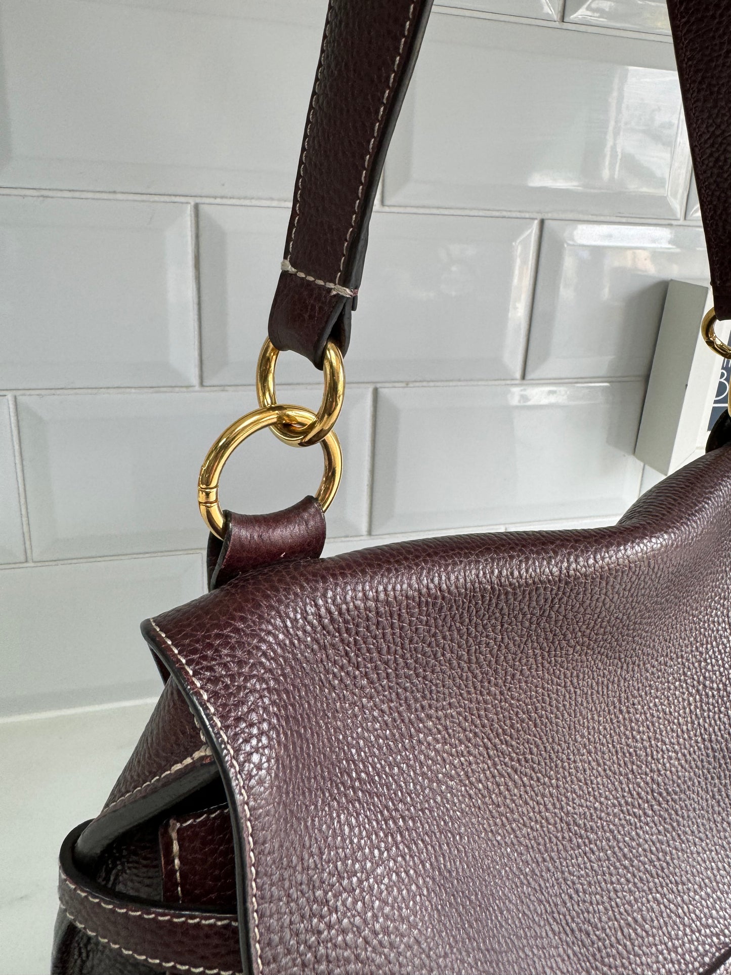 Mulberry Chiltern Satchel - Oxblood