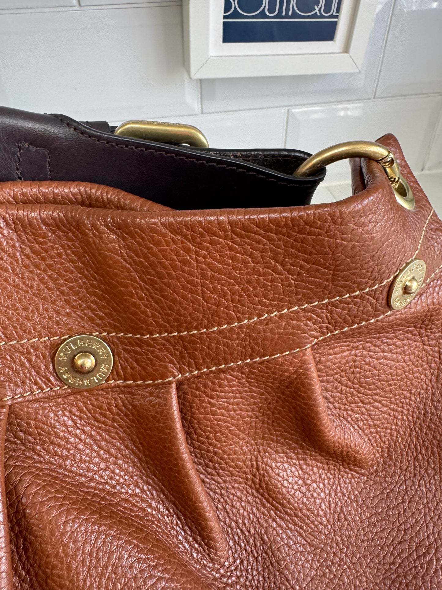 Mulberry Mitzy East West Hobo - Oak
