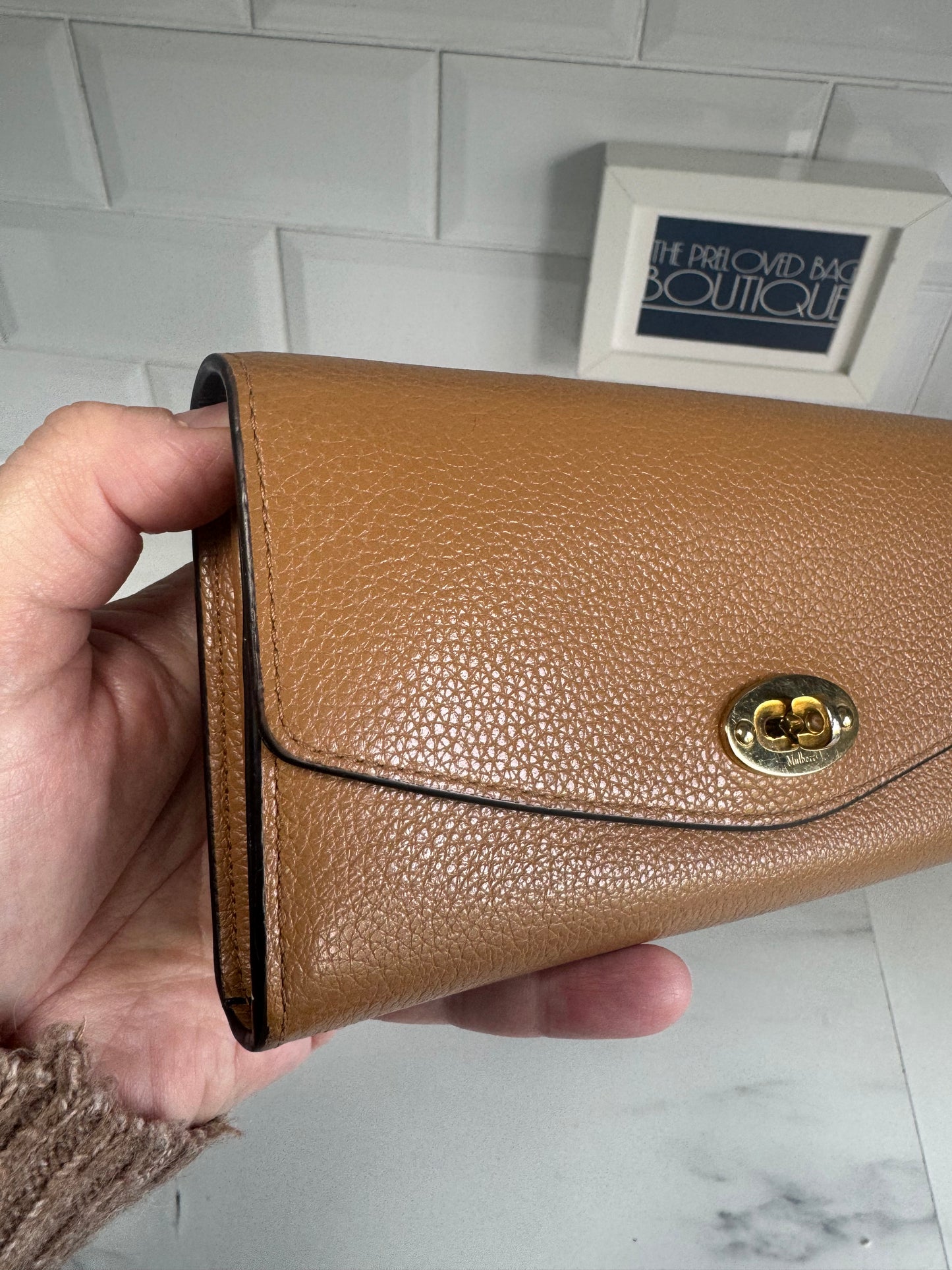Mulberry Darley Wallet - Deer Brown