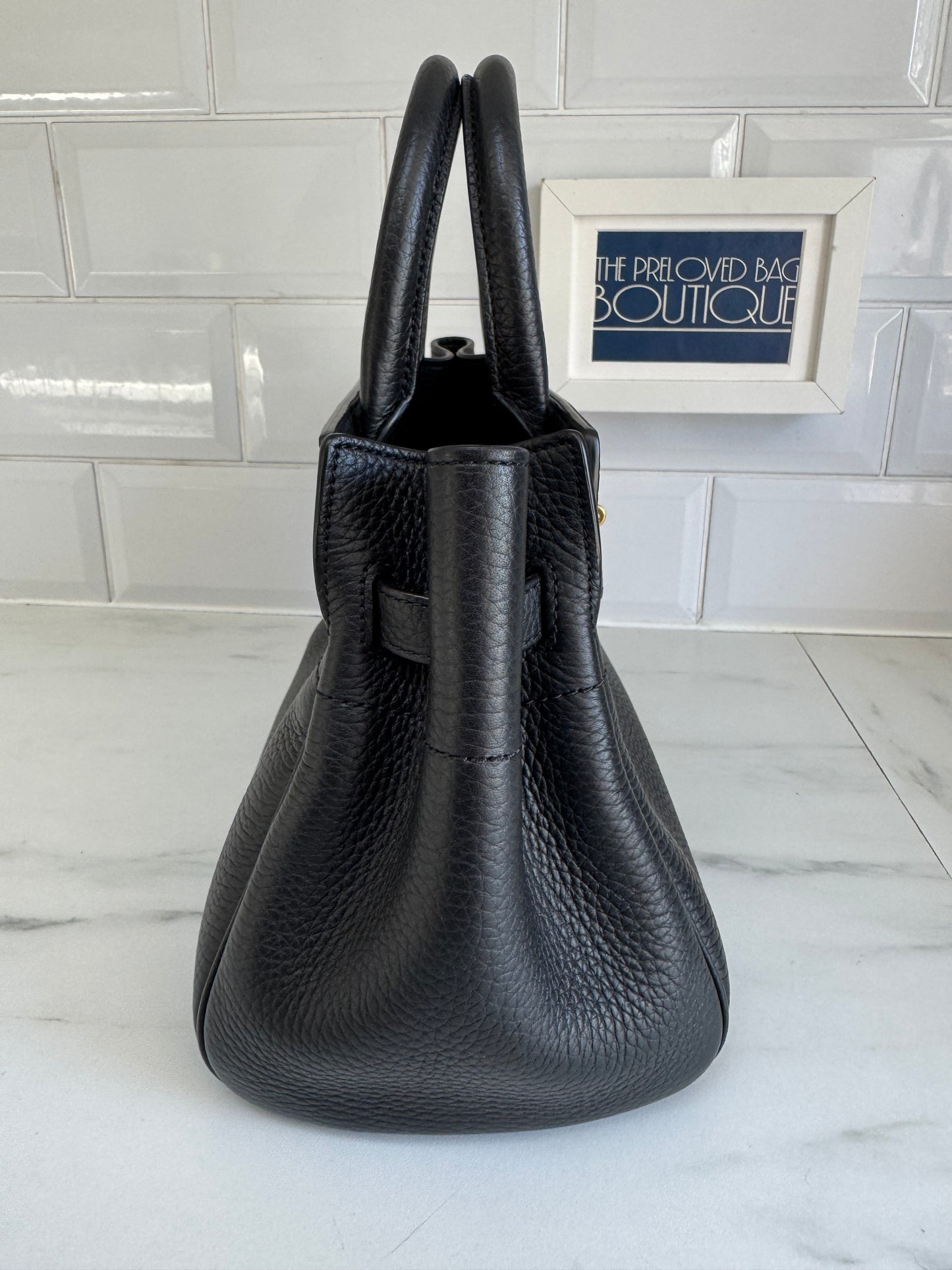 Mulberry Small Belted Bayswater - Black