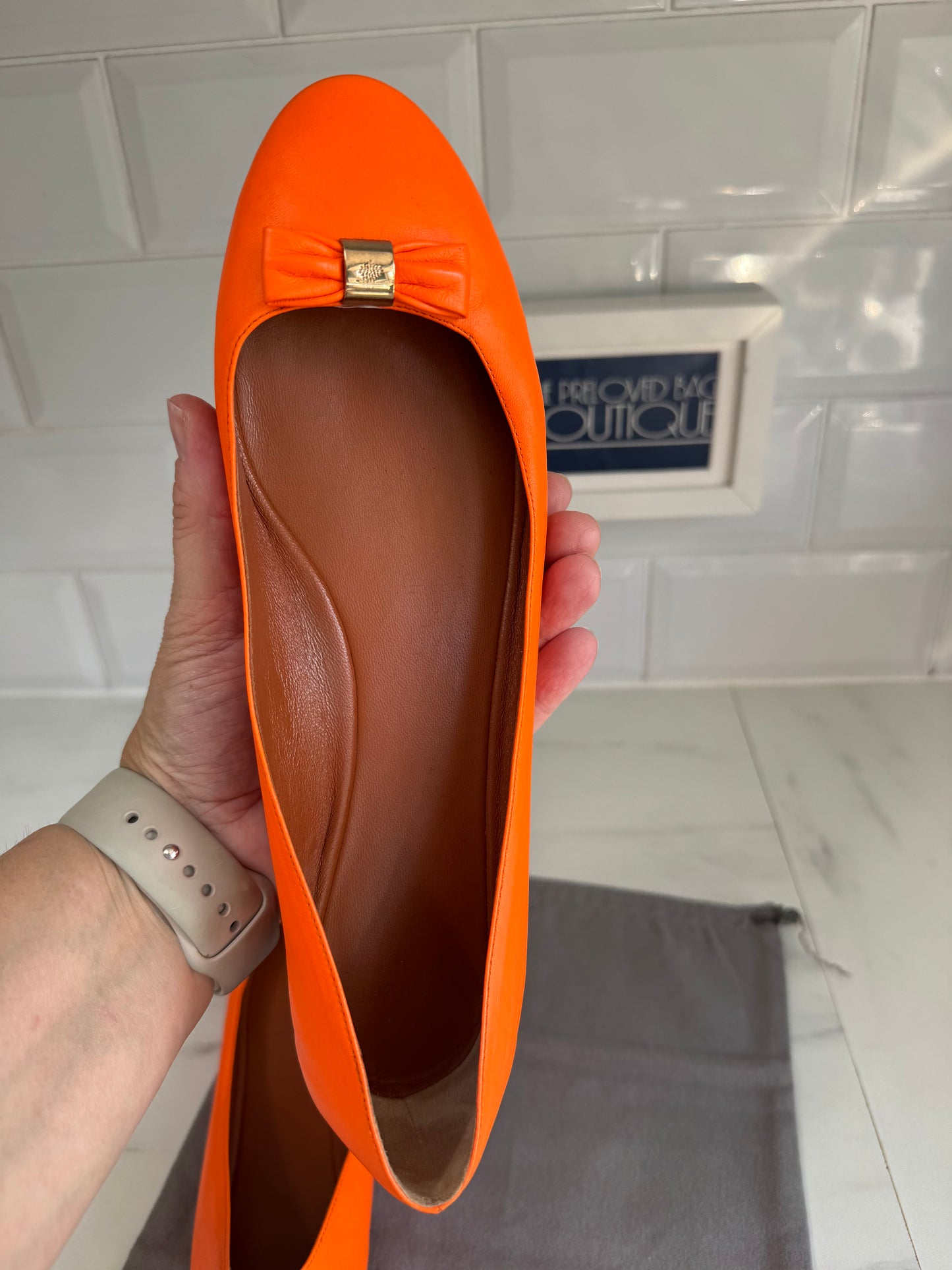 Mulberry Ballet Flats - Mandarin
