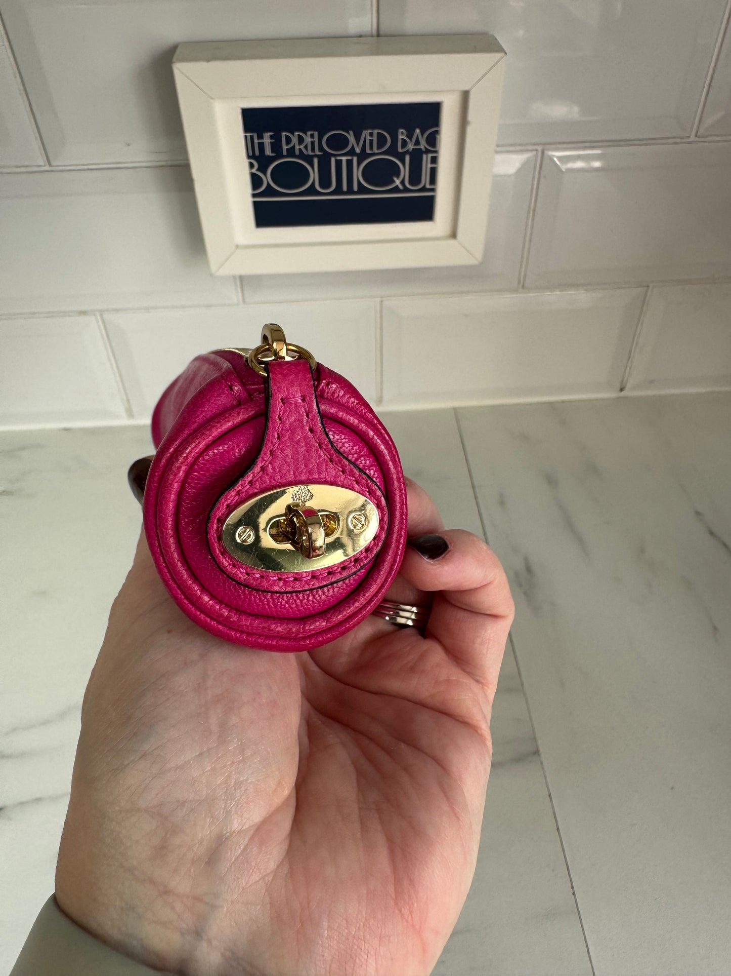 Mulberry Pencil Case/Make up Bag - Pink