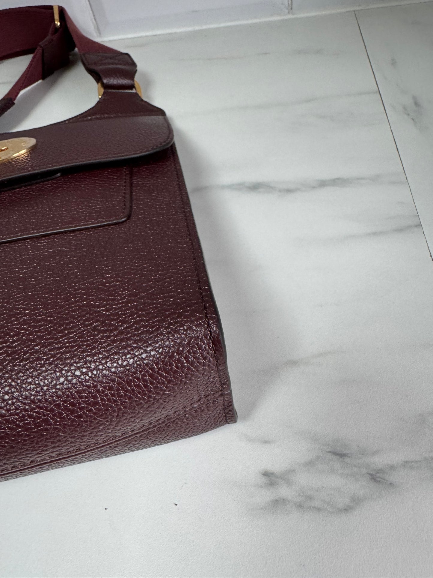 Mulberry Small Antony - Oxblood