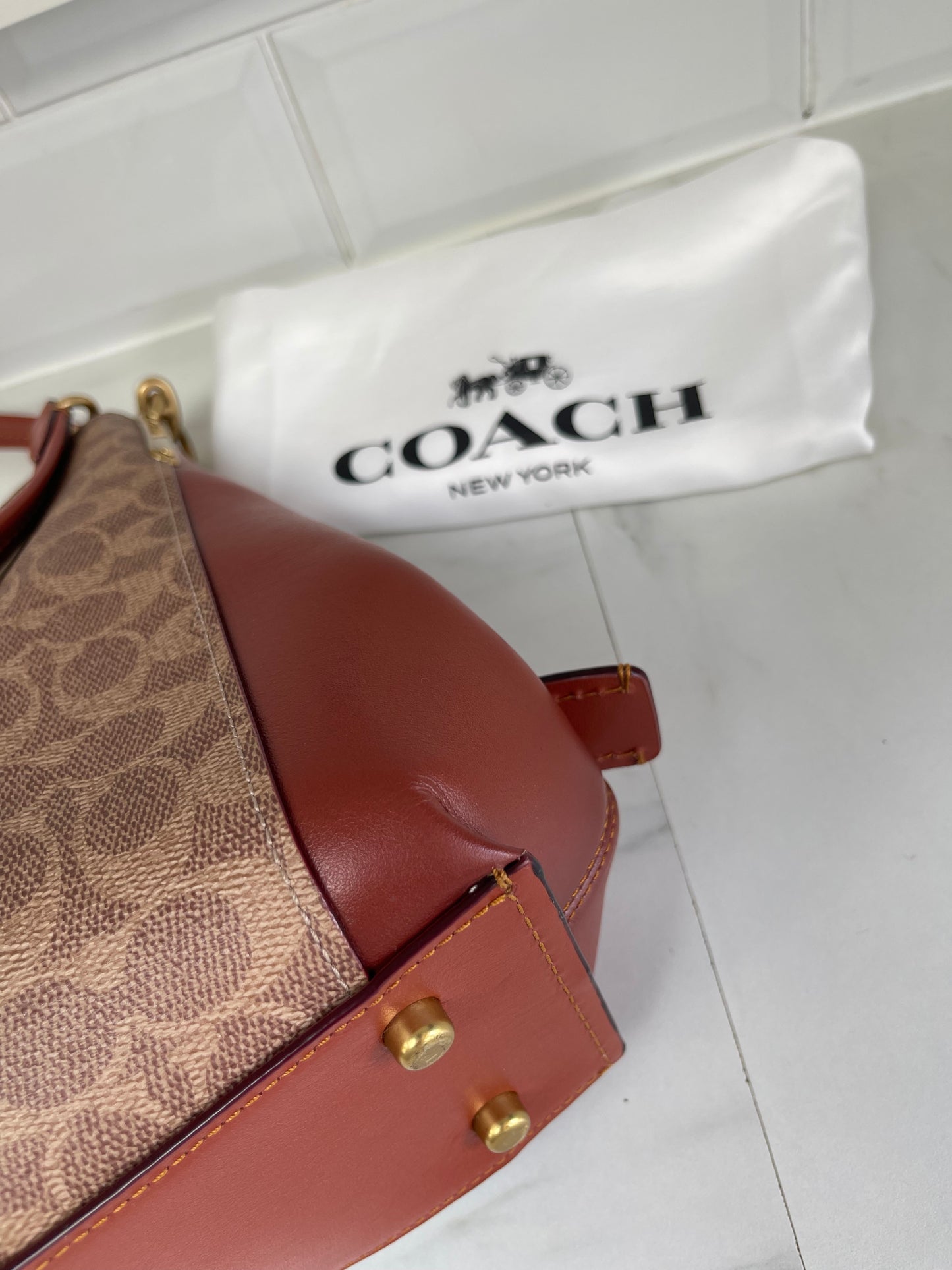 Coach Monogram Dalton Hobo