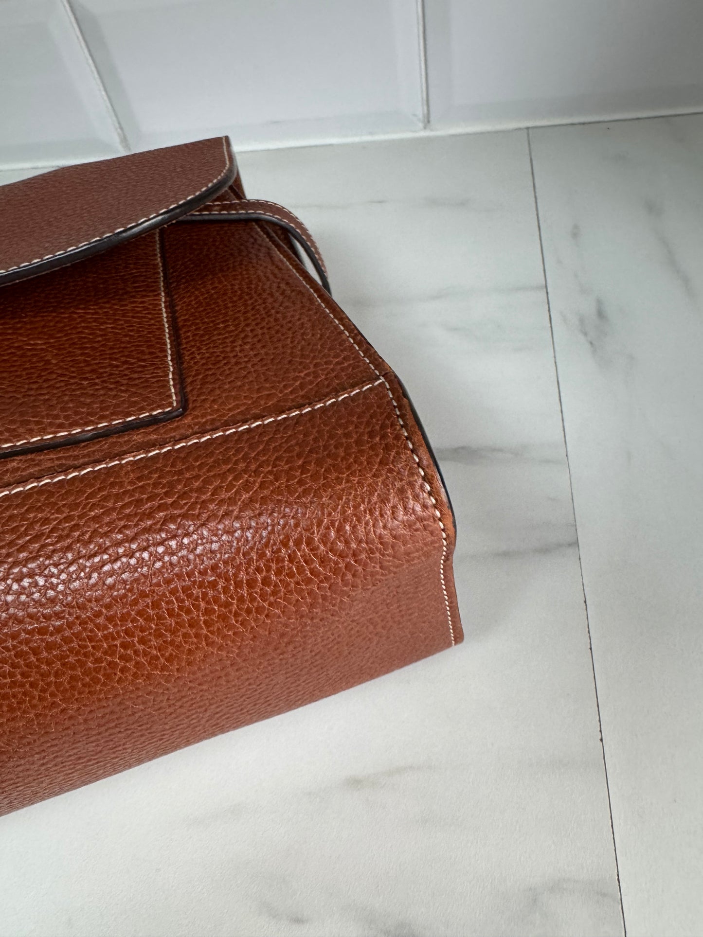 Mulberry Chiltern Satchel - Oak