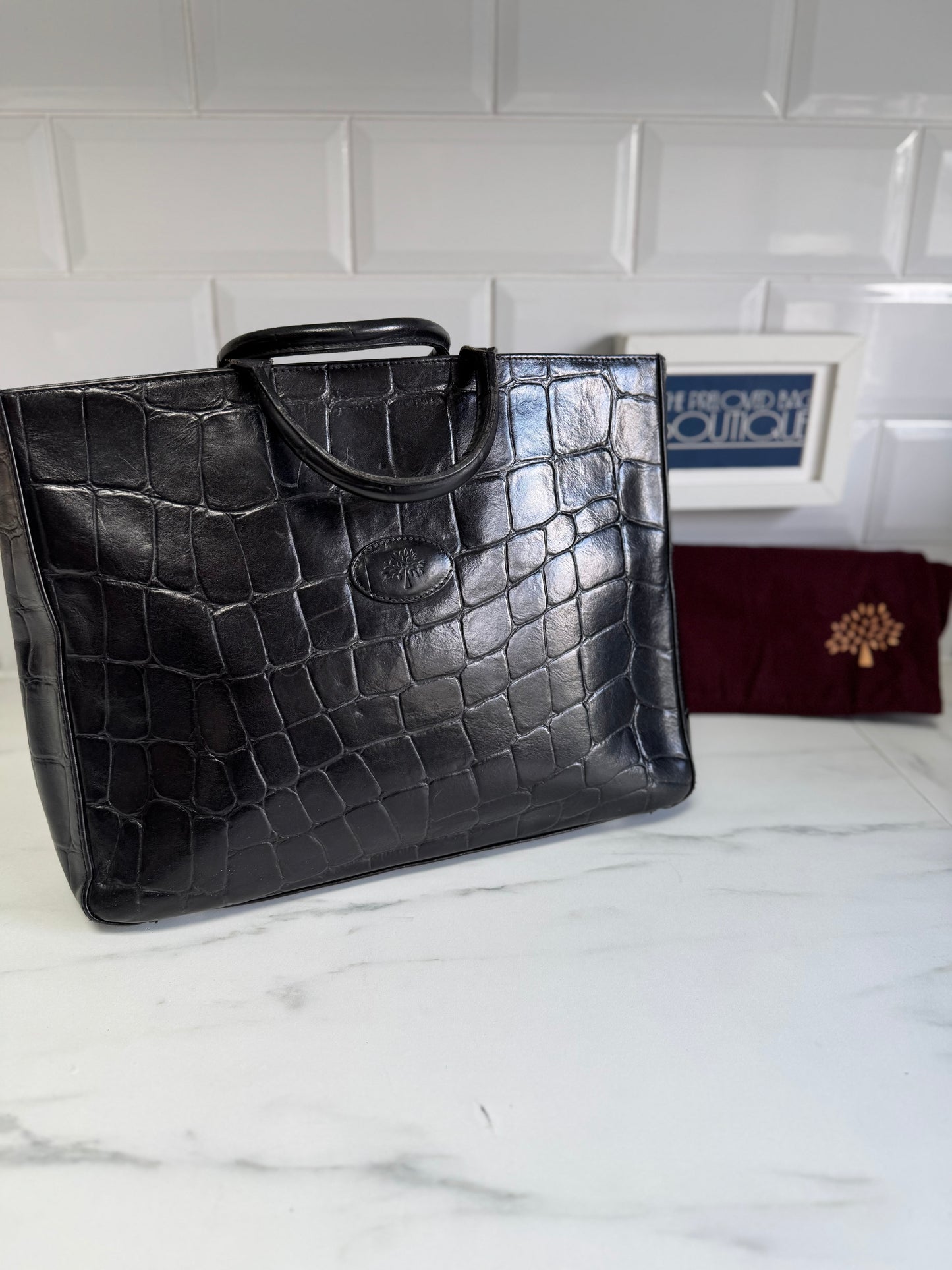 Mulberry Vintage Congo Tote - Black