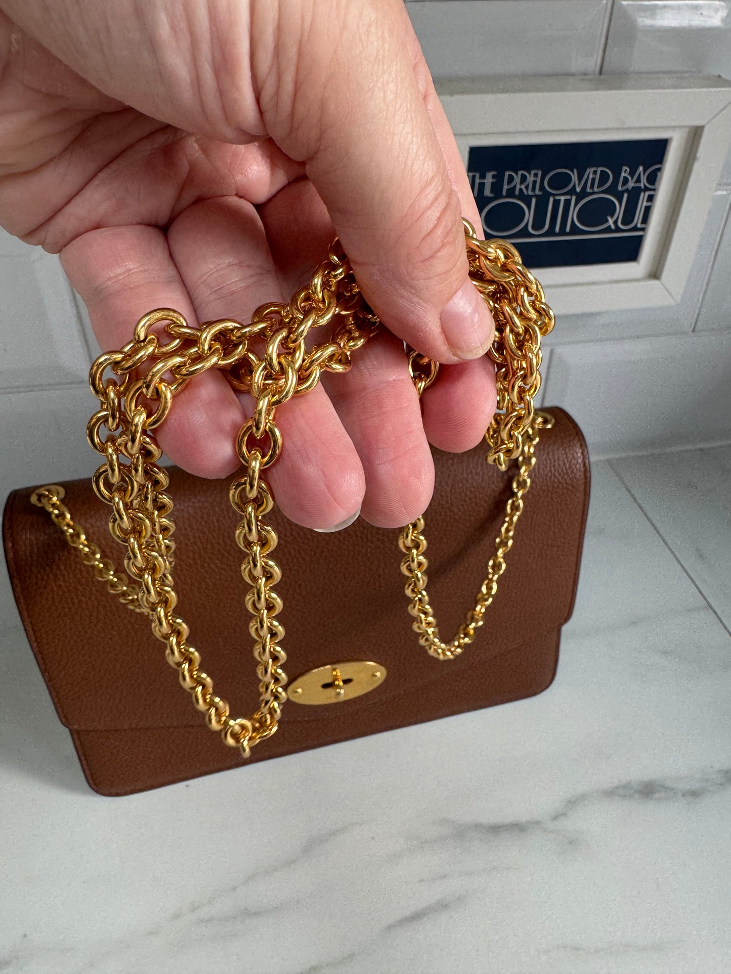Mulberry Small Darley Shoulder Bag - Oak