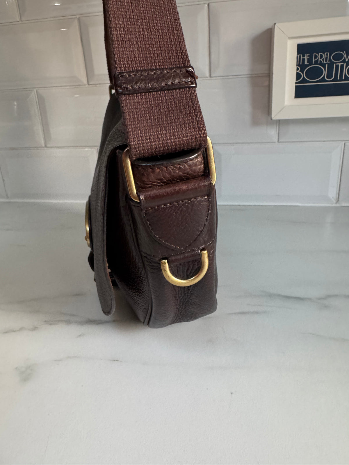 Mulberry Bonnie Satchel - Chocolate Brown
