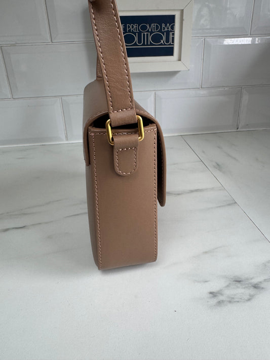 Ateliers Auguste Mini Monceau gold Edition - taupe box leather