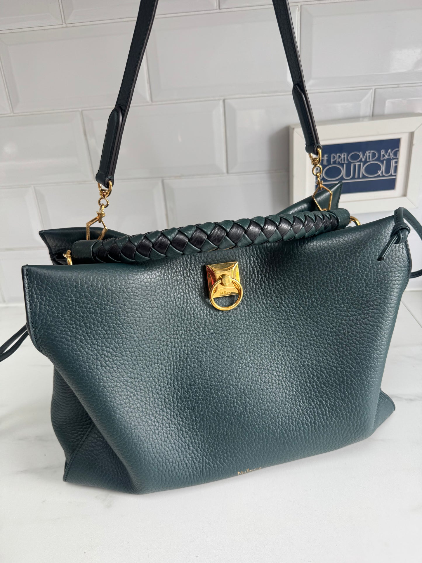 Mulberry Large Iris - Mulberry Green
