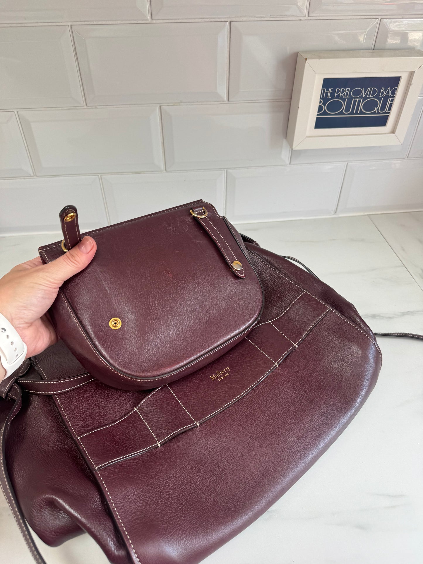 Mulberry Amberley Hoho - Oxblood