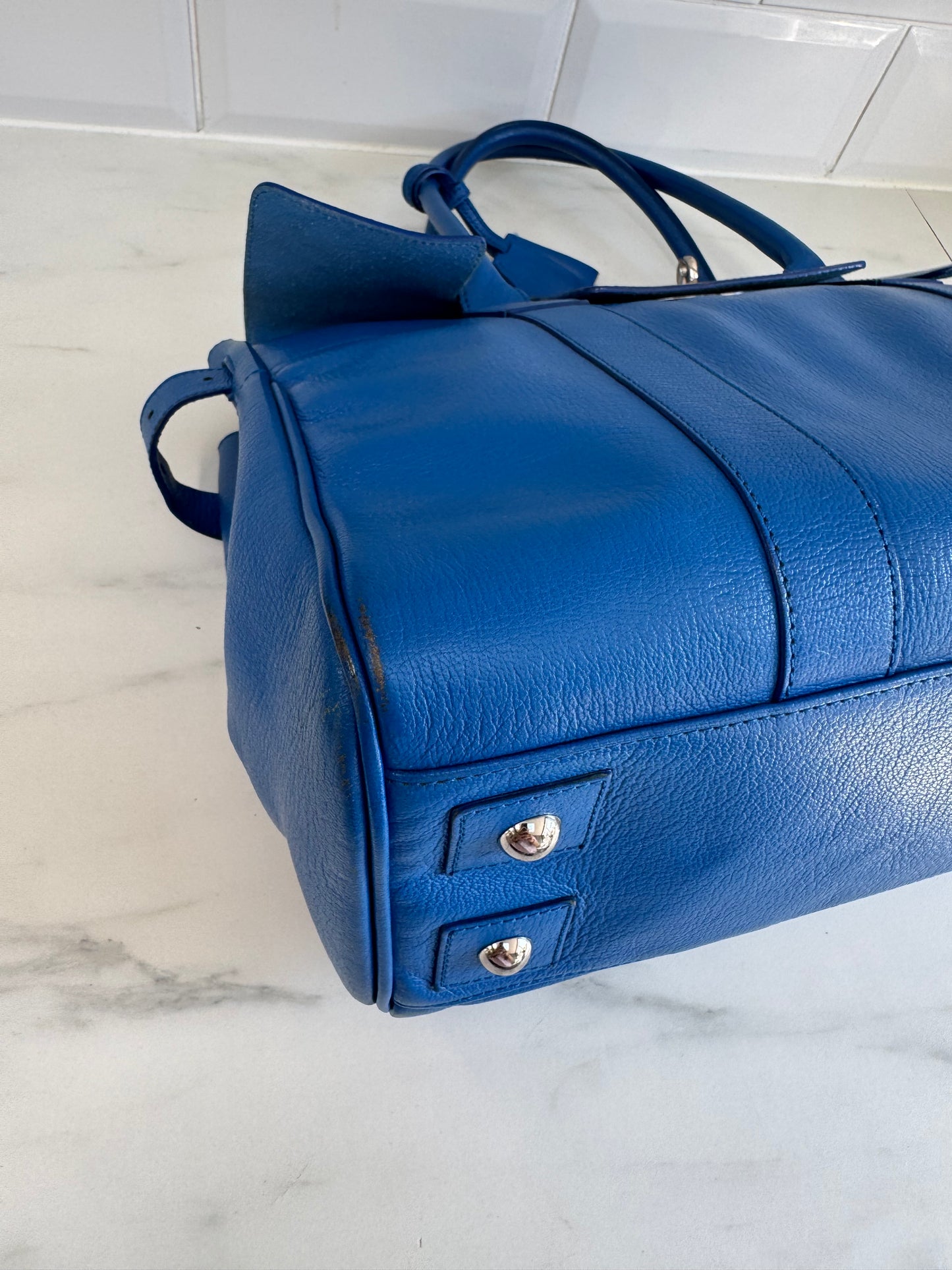 Mulberry Heritage Bayswater - Electric Blue