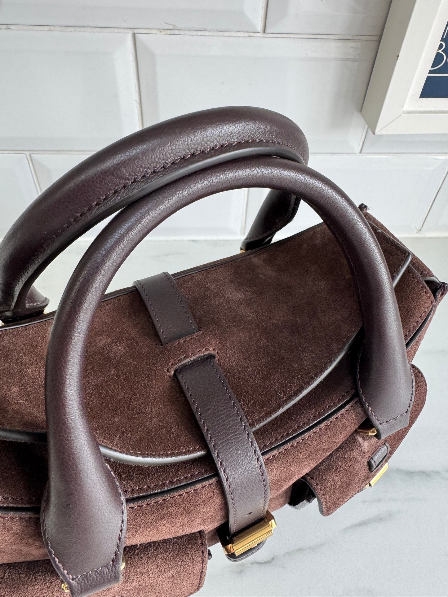 Mulberry Small Roxanne  - Chocolate