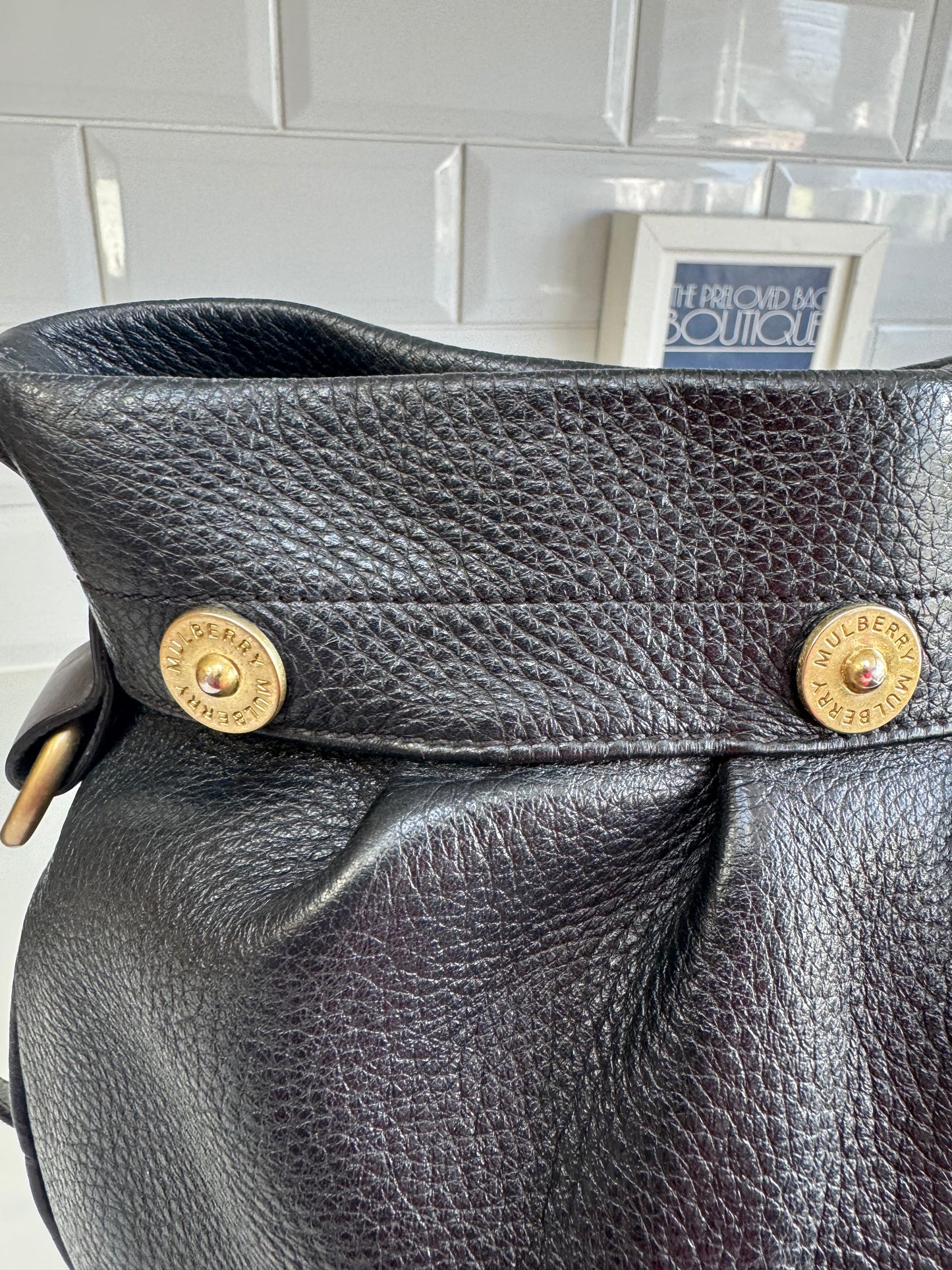 Mulberry Mitzy Messenger (2) - Black