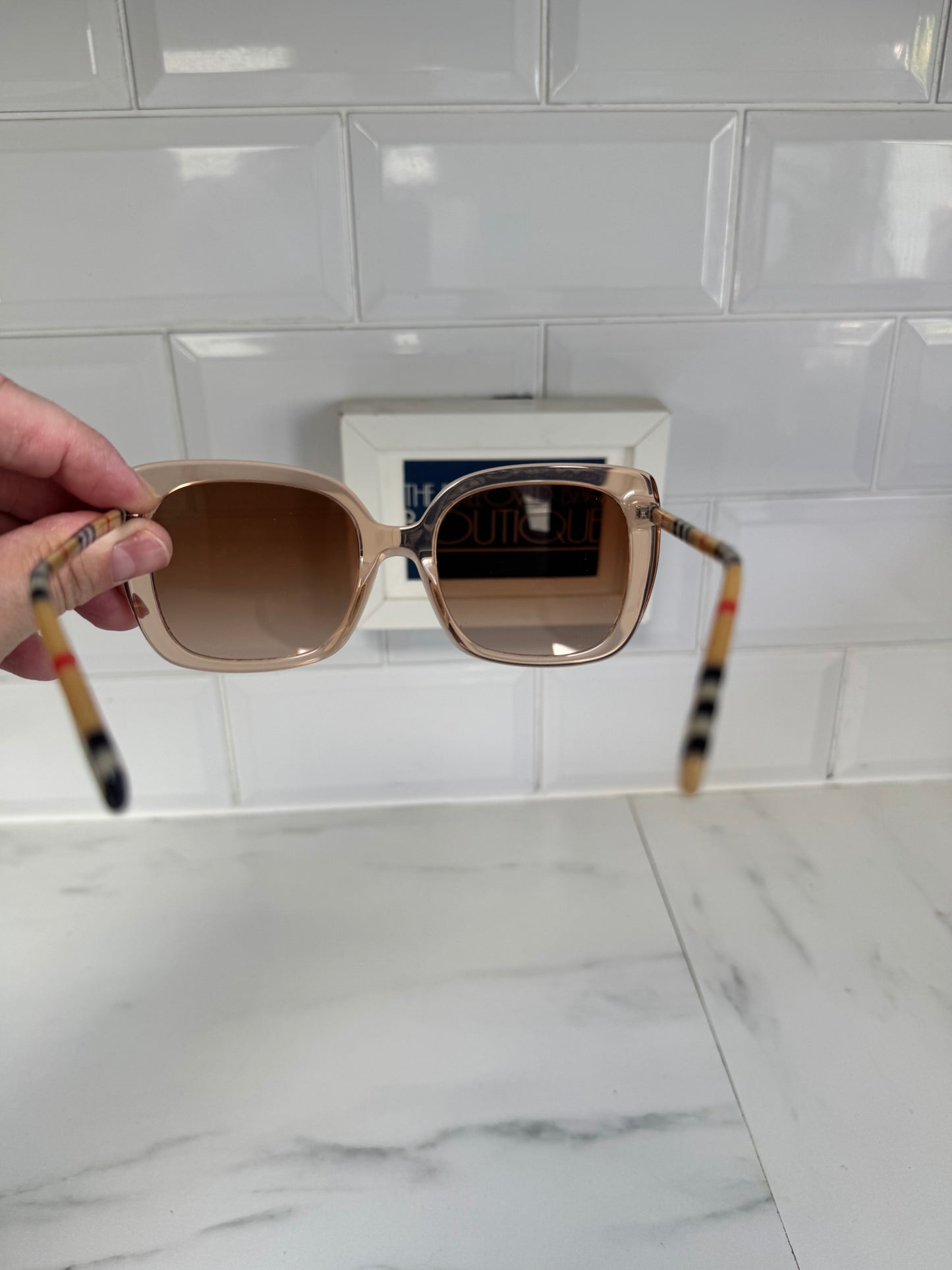 Burberry Sunglasses - Brown and pink
