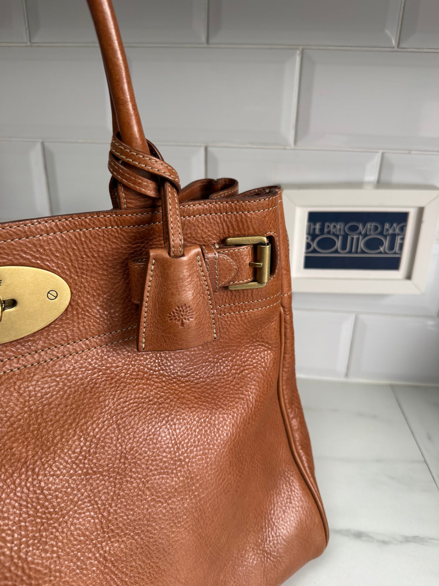 Mulberry Bayswater Open Top Tote - Oak