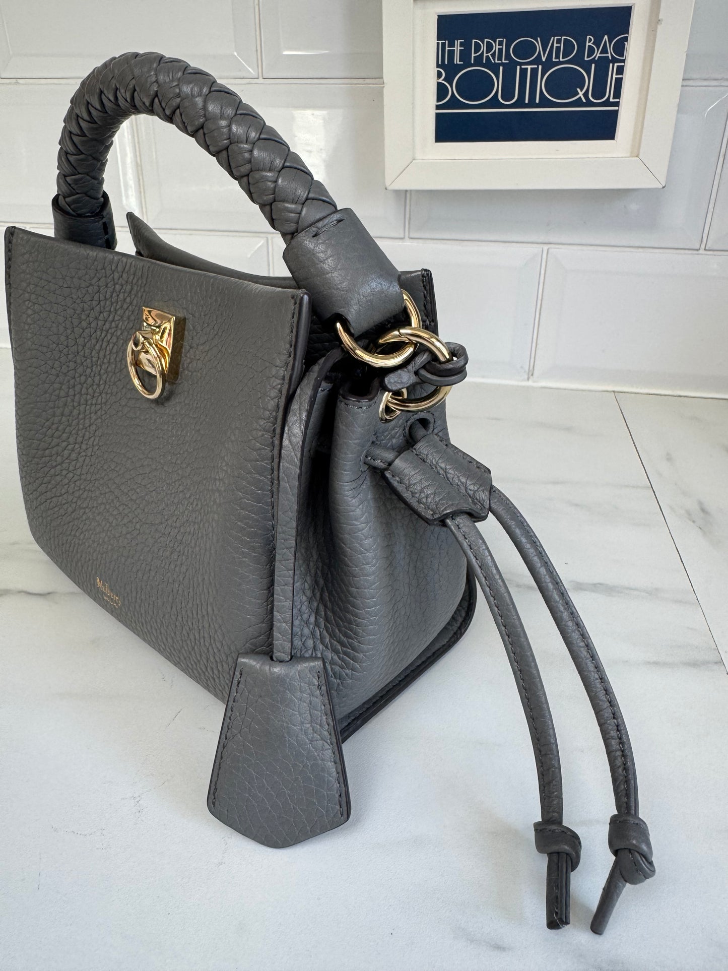 Mulberry Mini Iris - Charcoal Grey