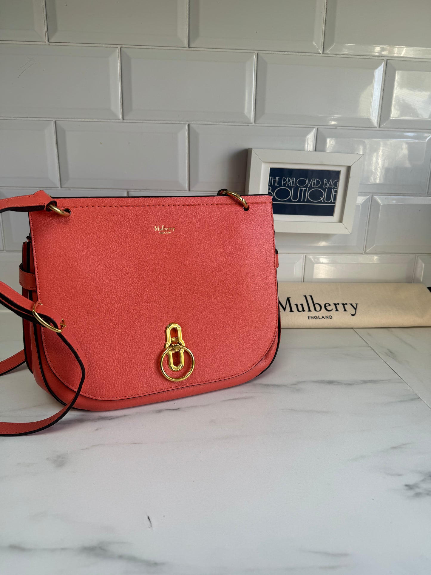 Mulberry Large Amberley - Coral