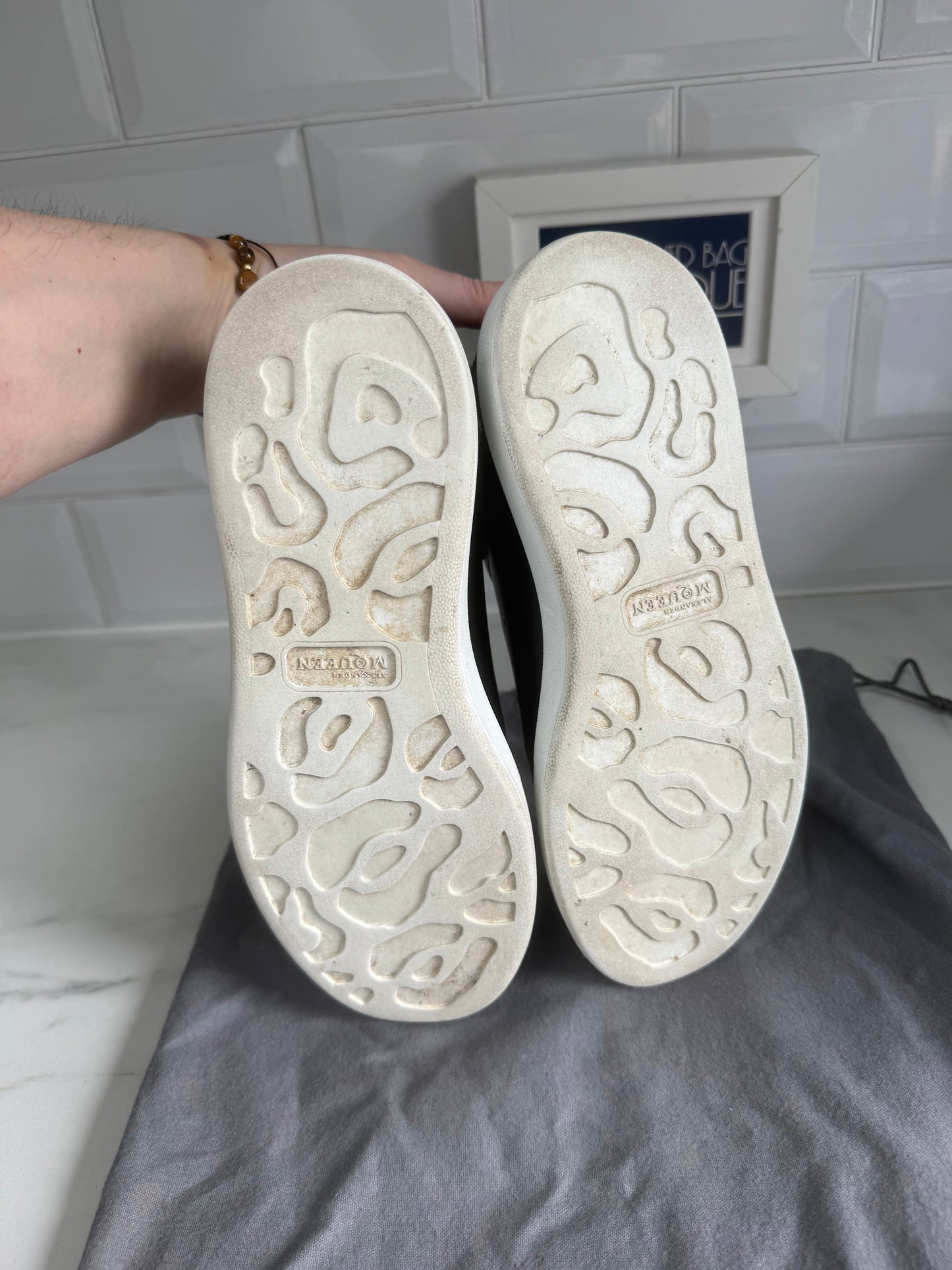 Alexander McQueen Sneakers - Black and White