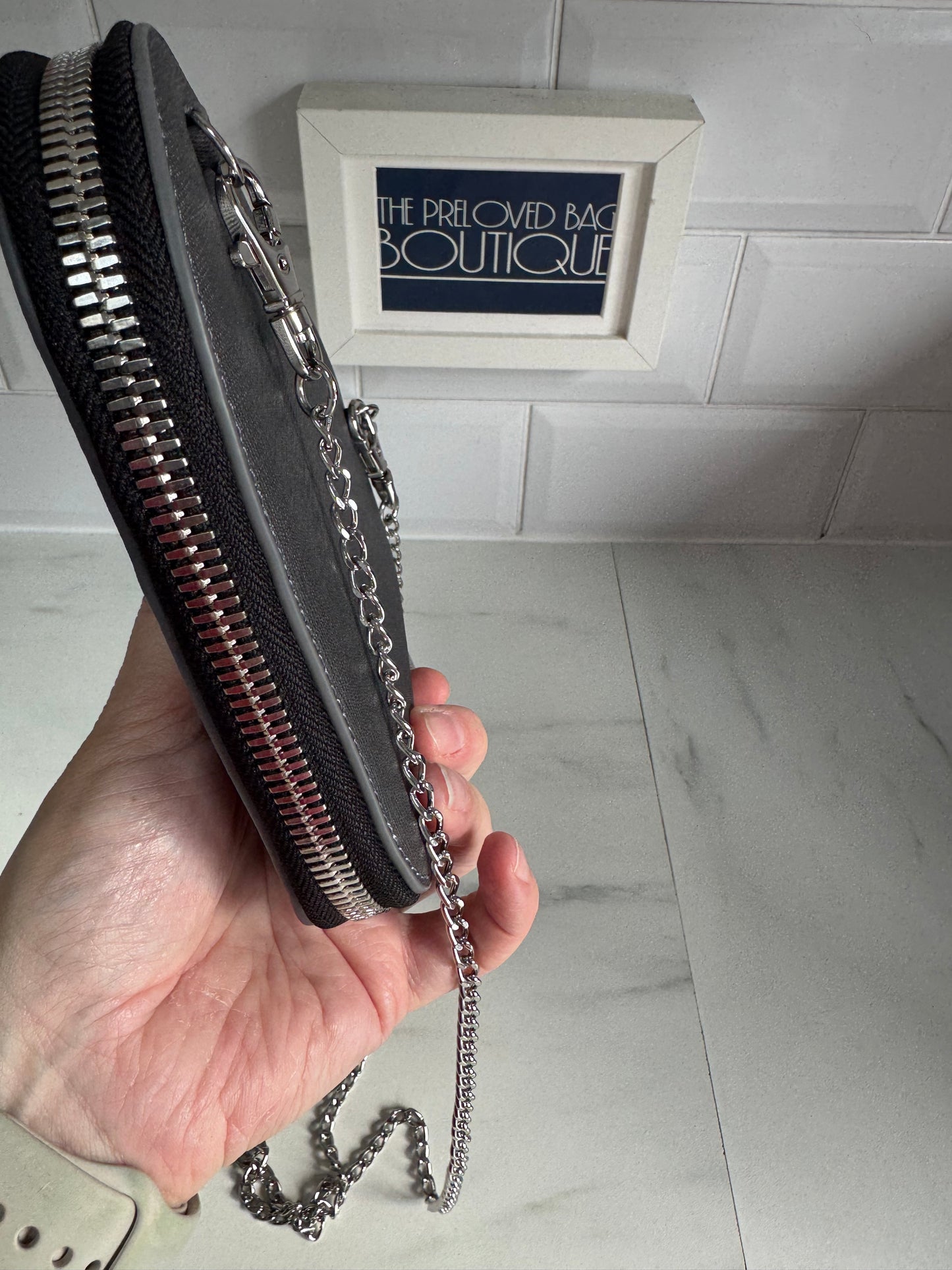 Vivienne Westwood Heart Bag - Anthracite Grey